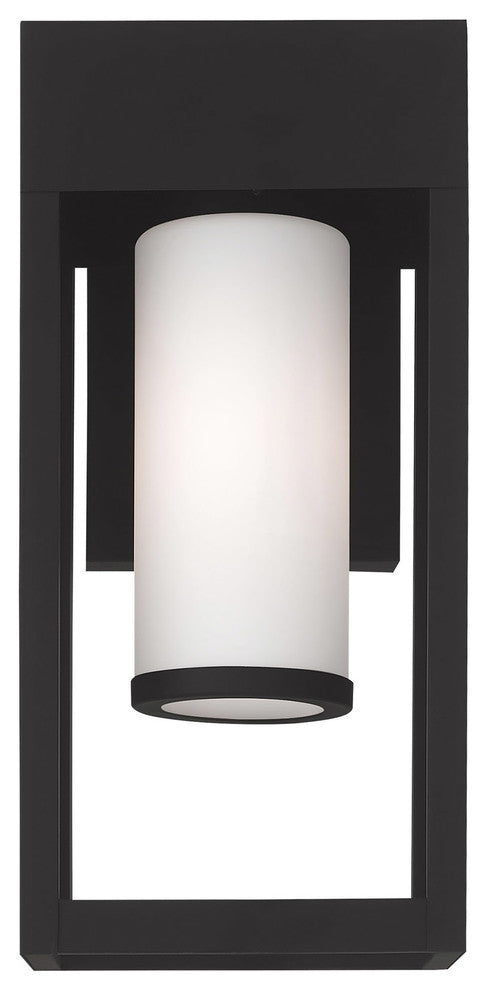 Livex Lighting Black 1-Light Outdoor Wall Lantern