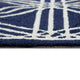 Capri Hex Indoor/Outdoor Rug Navy 3'6"x5'6"