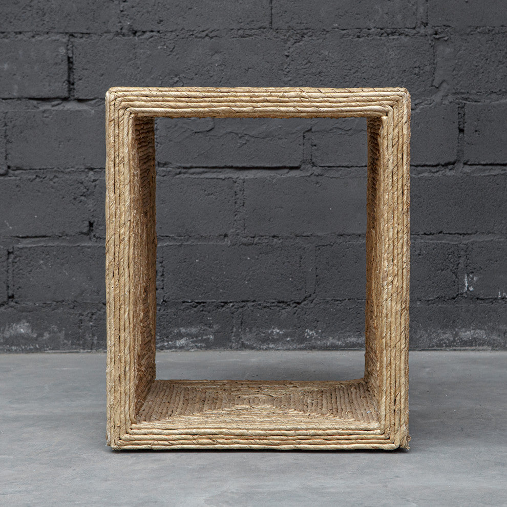 Uttermost Rora Coastal Woven Side table