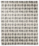 Moon Phases Pattern 50"x60" Coral Fleece Blanket
