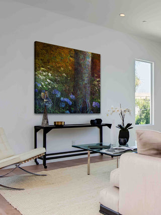 "Forest Bunny" Painting Print on Canvas by Chris Vest