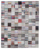 Rug N Carpet - Handmade Oriental 7' 11'' x 10' 0'' Vintage Patchwork Kilim Rug