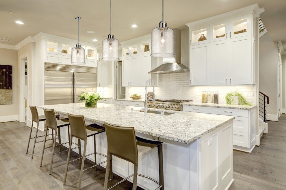 Zlite 340P12-CH 1-Light Pendant, Clear Seeded