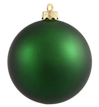 8" Emerald Matte Ball Uv Drilled Cap