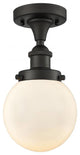 Innovations Lighting 916-1C-OB-G201-6 Beacon 1 Light 6" Semi-Flush Mount