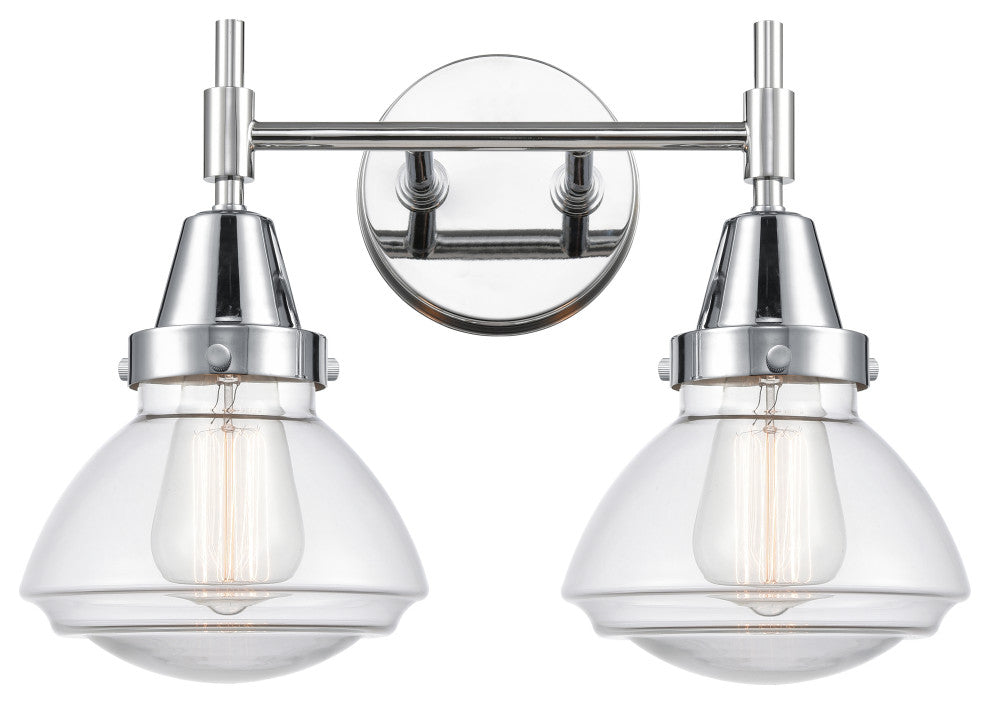 INNOVATIONS LIGHTING 447-2W-PC-G322-LED Caden 2 Light 17 inch Bath Vanity Light
