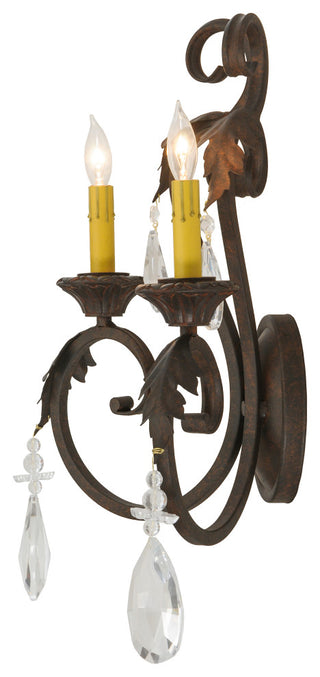 20 Wide Josephine 2 Light Wall Sconce