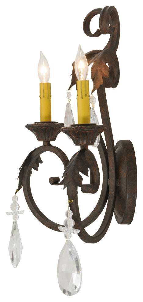 20 Wide Josephine 2 Light Wall Sconce