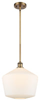 Innovations 516-1S-BB-G651-12 1-Light Mini Pendant, Brushed Brass