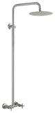 Leora Single Function Outdoor Shower Stainless Steel, Brushed