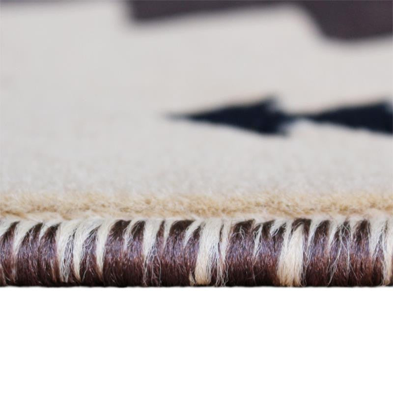 Mohave Collection Traditional Southwestern Style Area Rug, Brown, 2' X 10'