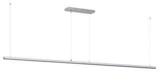 ET2 E26008-90 Continuum 94"W LED Linear Chandelier - Satin Aluminum