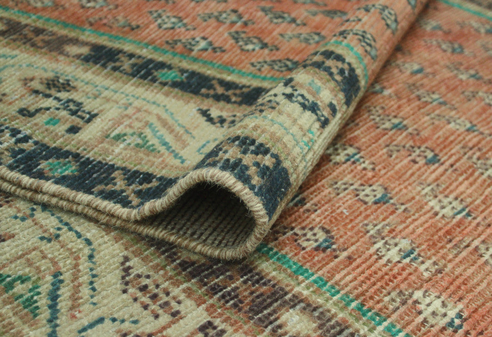 Vintage Distressed Charlott Rust Runner