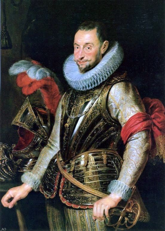 Peter Paul Rubens Portrait of Ambrogio Spinola Wall Decal Print