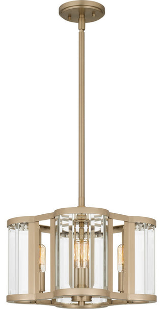 Renee 4-Light Pendant, Bronze Gold