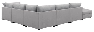 Cambria 6-piece Upholstered Modular Sectional Sofa Grey