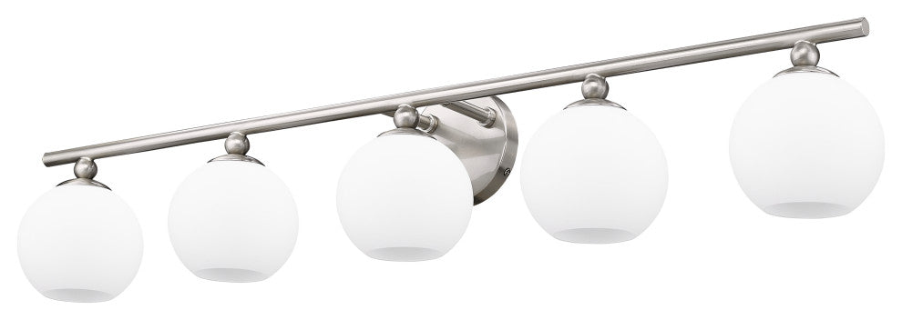 Z-LITE 5-Light Vanity, Brushed Nickel
