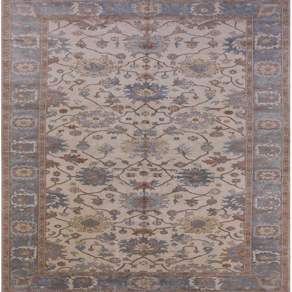 Ahgly Company Indoor Square Mid-Century Modern Area Rugs, 8' Square
