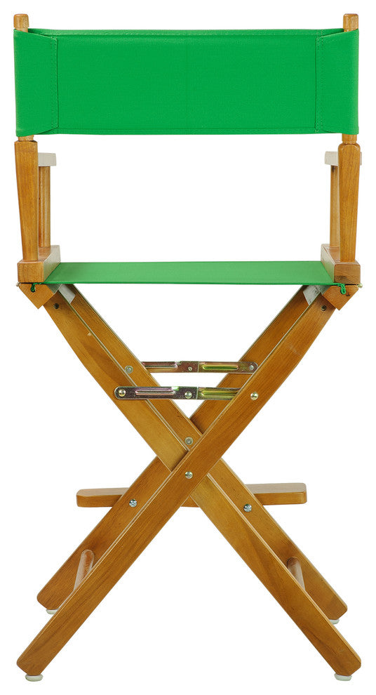 024" Director's Chair Honey Oak Frame-Green Canvas