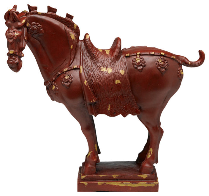 Tang Horse Figure, Red