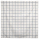Slate Windowpane Pattern 58x58 Tablecloth