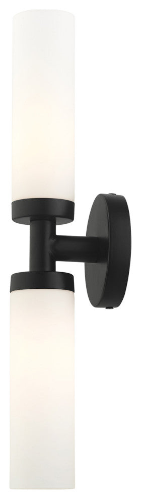 Black Nautical, Industrial, Contemporary, Urban, Sleek Vanity Sconce