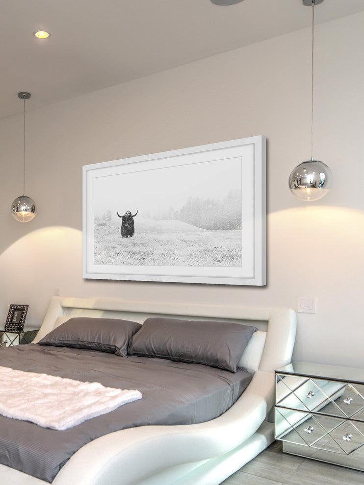 Marmont Hill, "Slow Approach" Framed Painting Print, 18x12