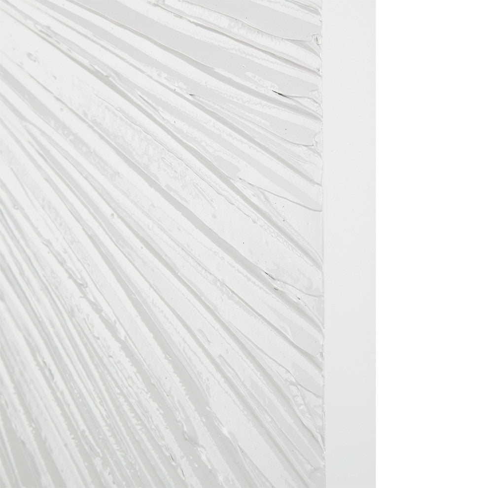 Madison Park Signature Sunburst Dimensional Wall Art, White, 3-Piece