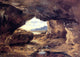 Theodore Rousseau A Cave in a Cliff near Granville Wall Decal