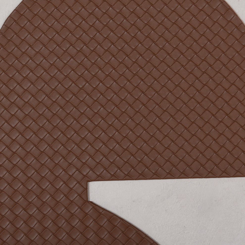 Abstract Leather II Mixed Media Die Cut Leather On Canvas Wall Art