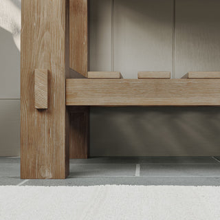 Bosque Bath Vanity, Weathered Fir, 30", Single Sink, Farmhouse, Freestanding