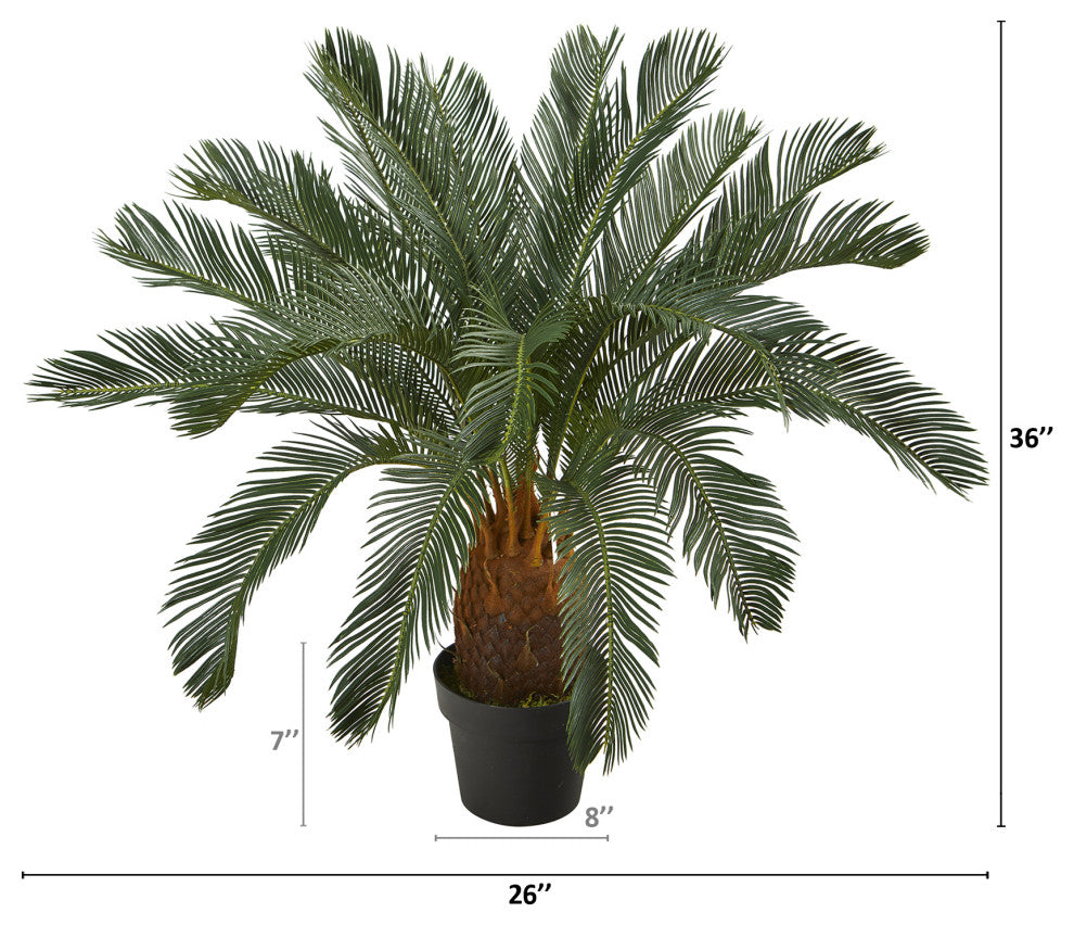 3'' Cycas Artificial Tree