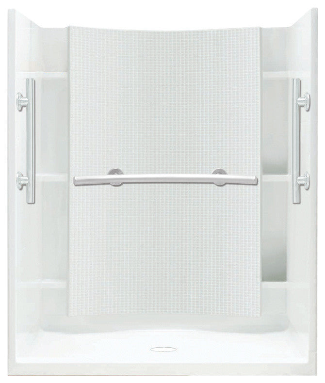 Sterling  Accord 36"x48"x75.75" Vikrell Alcove Shower Kit