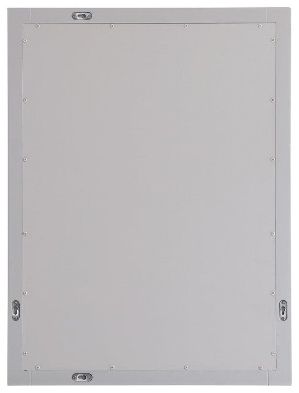 24" Contemporary Grey-Light Vanity Mirror