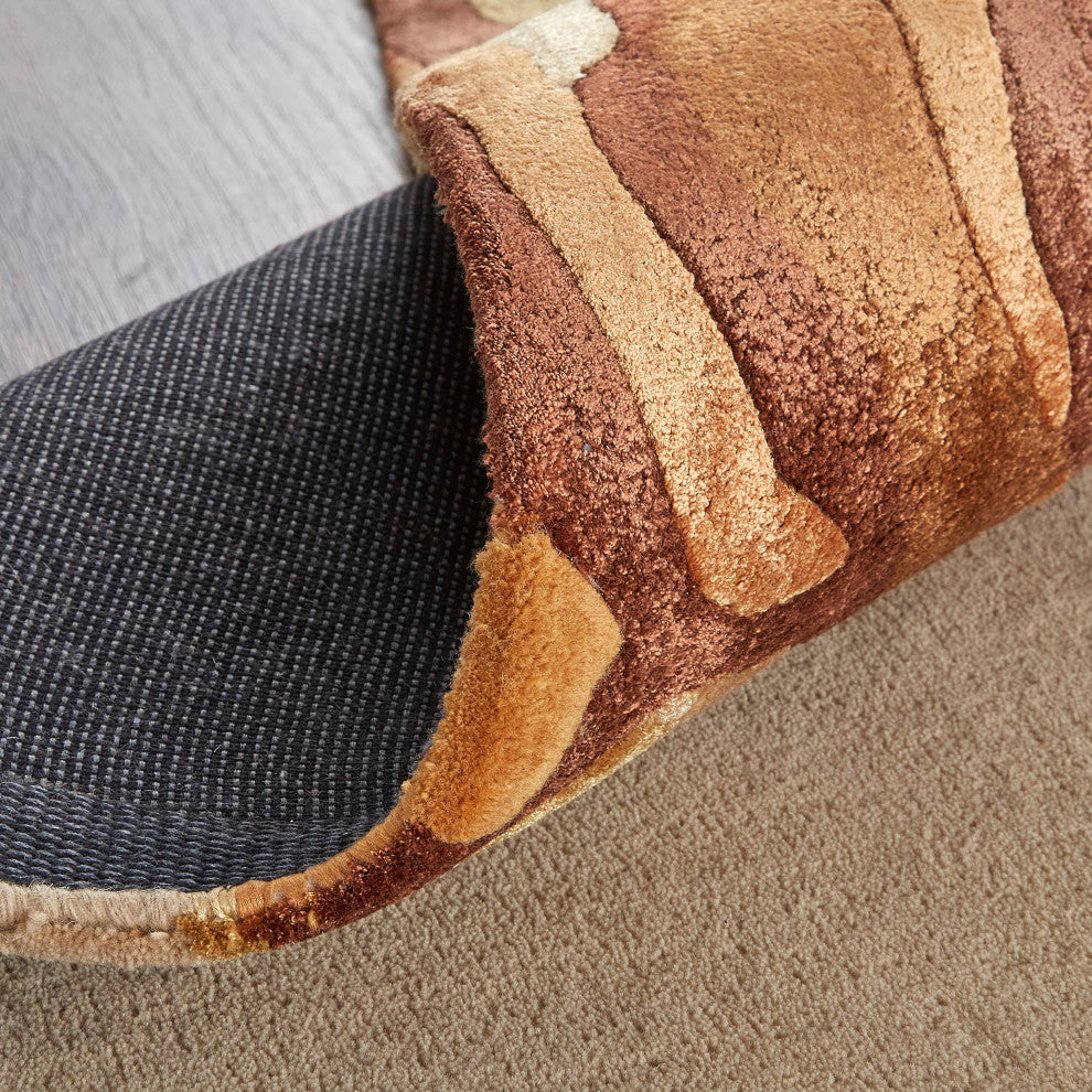 Weave & Wander Arwyn Modern Wool Rug, 8'x10'