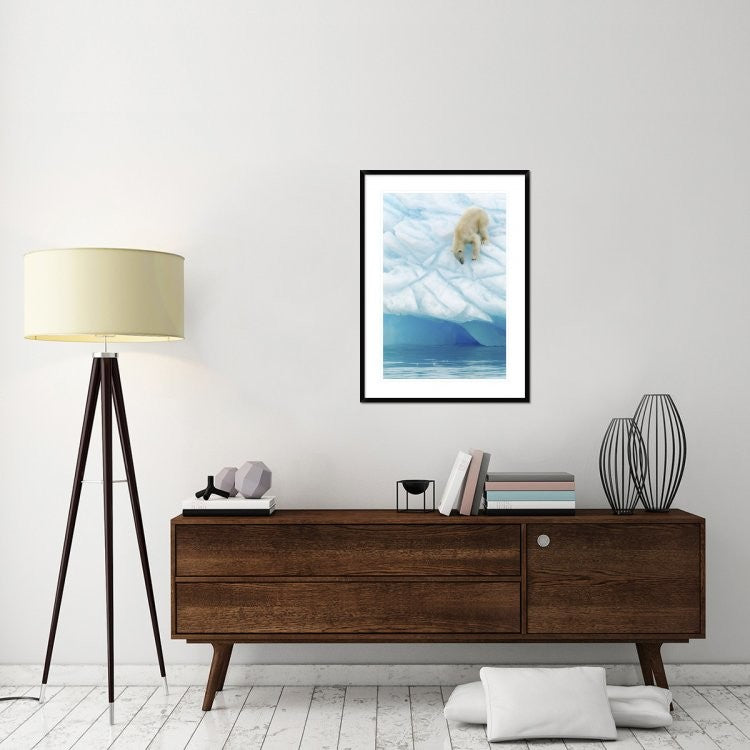"Vertigo" Framed Digital Print by Joan Gil Raga, 28"x38"