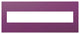 Adorne 6-Gang Wall Plate, Plum