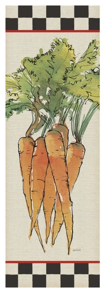 "Farmers Feast VII" Digital Paper Print by Anne Tavoletti, 14"x38"