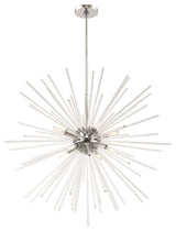 Livex Lighting Polished Chrome 8-Light Pendant Chandelier