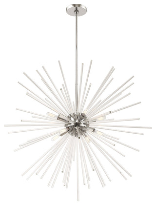 Livex Lighting Polished Chrome 8-Light Pendant Chandelier
