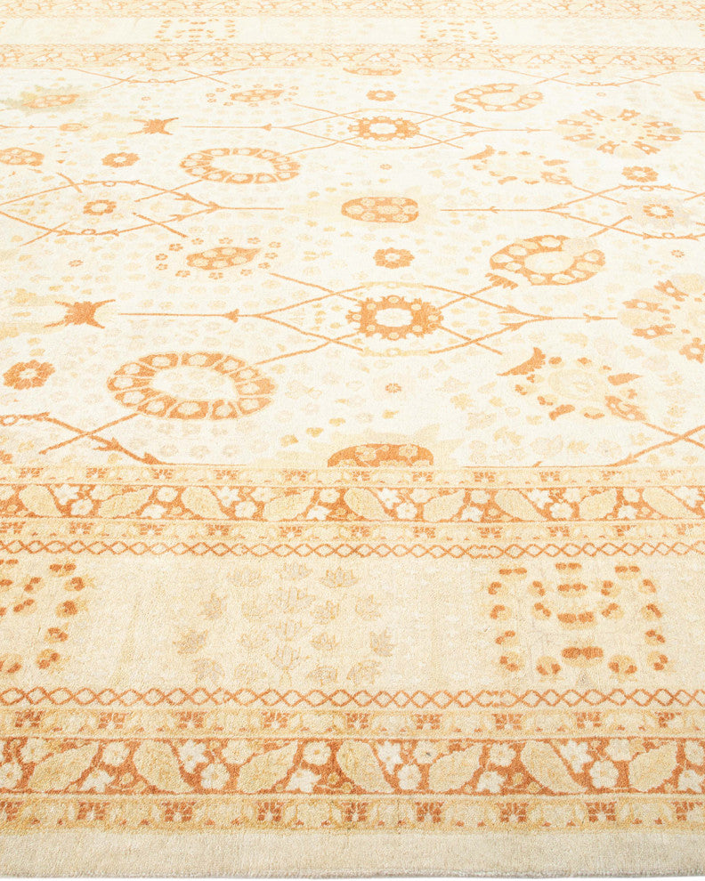 Mogul, One-of-a-Kind Hand-Knotted Area Rug Ivory, 8'4"x10'6"