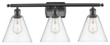 Innovations 516-3W-OB-GBC-82 3 Light Bath Vanity Light, Oil Rubbed Bronze
