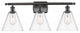 Innovations 516-3W-OB-GBC-82 3 Light Bath Vanity Light, Oil Rubbed Bronze