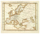 "Karte Von Europa, 1837" Digital Paper Print by Heinrich Berghaus, 46"x38"