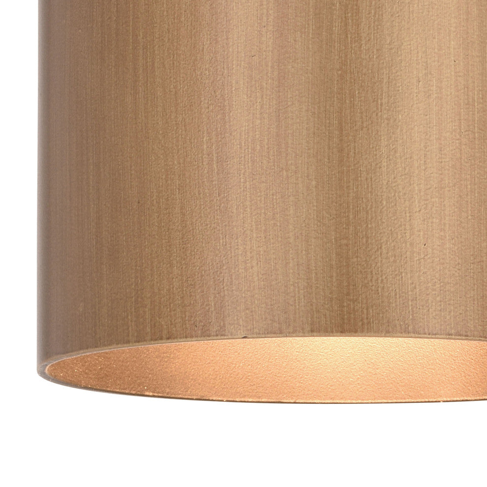Chiasso 7.25"H Outdoor Wall Light Warm Brass