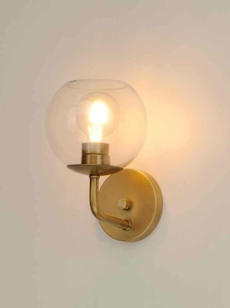 Maxim 38411CL Branch 11" Tall Wall Sconce - Natural Aged Brass