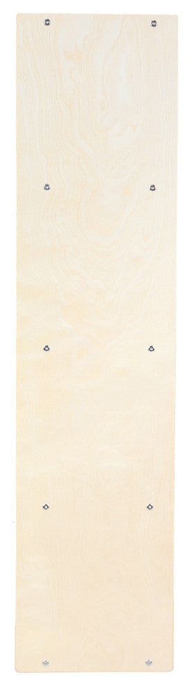 RRI Goods Birch Wood Bookcase With 4 Fixed Shelves Storage Organizer