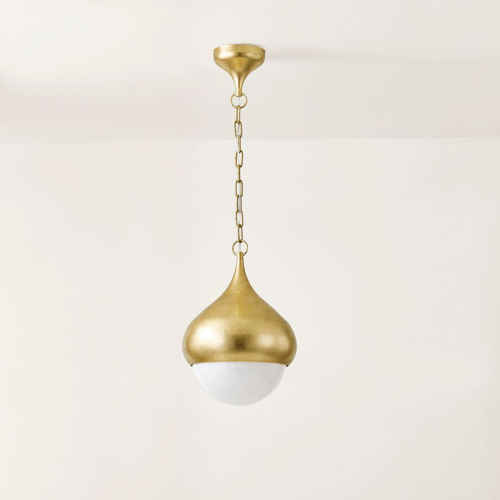 Mitzi Luciel Pendant Vintage Gold Leaf