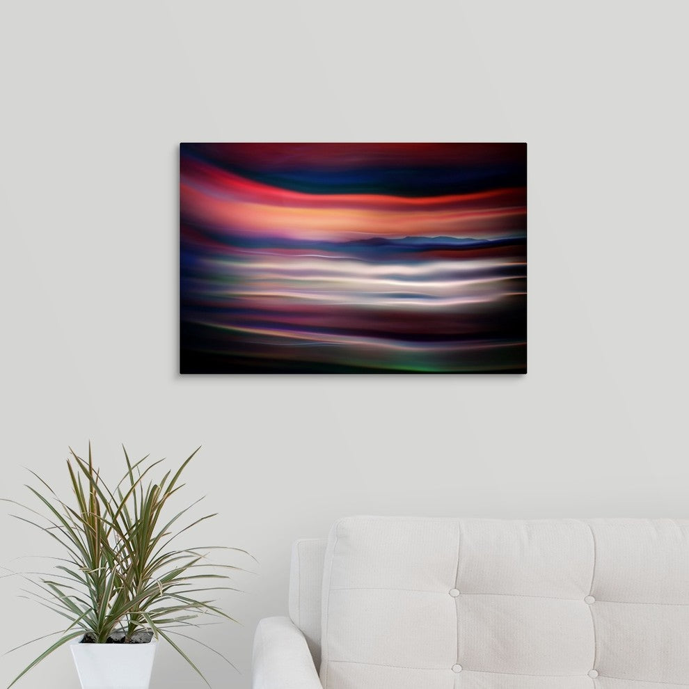 "Distant Land" Wrapped Canvas Art Print, 24"x16"x1.5"