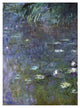 "Water Lilies: Morning, c. 1914-26 (right)" Paper Print by Claude Monet, 14"x18"